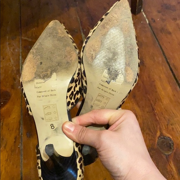 Some Society Animal Print Heels. - Picture 7 of 8